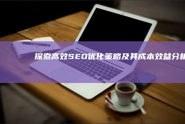 探索高效SEO优化策略及其成本效益分析